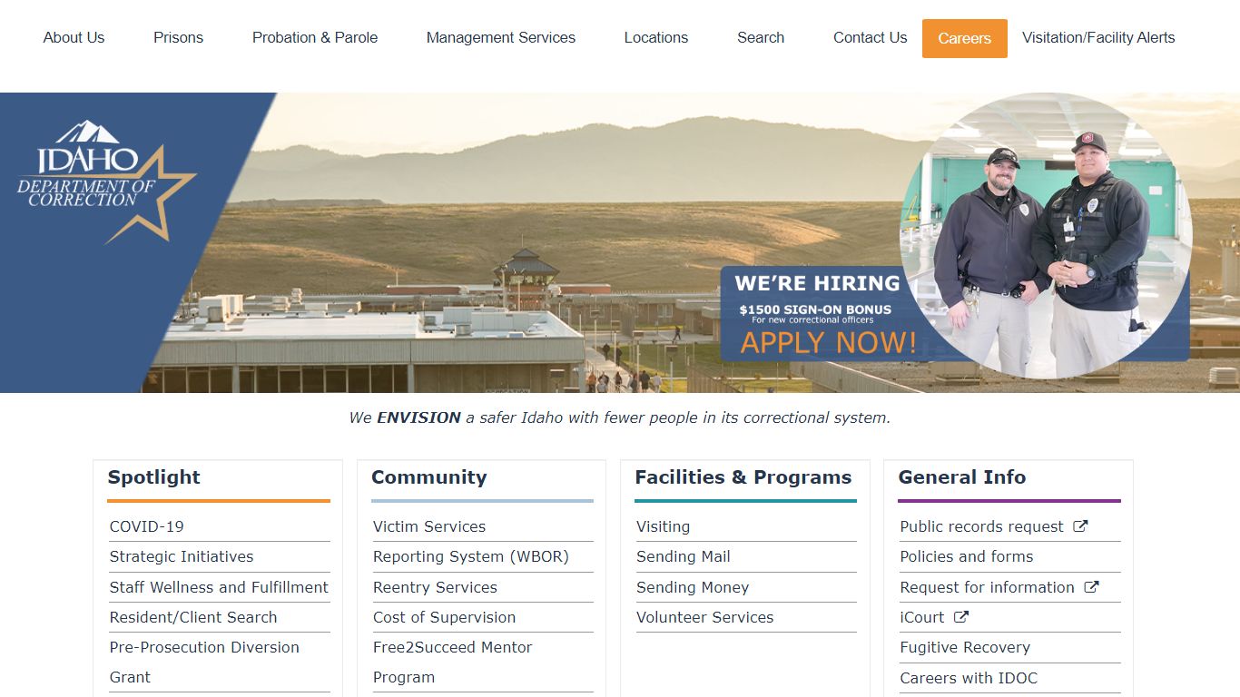 Pre-Prosecution Diversion Grant July 2022 - idoc.idaho.gov